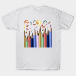 Colorful Pencils T-Shirt